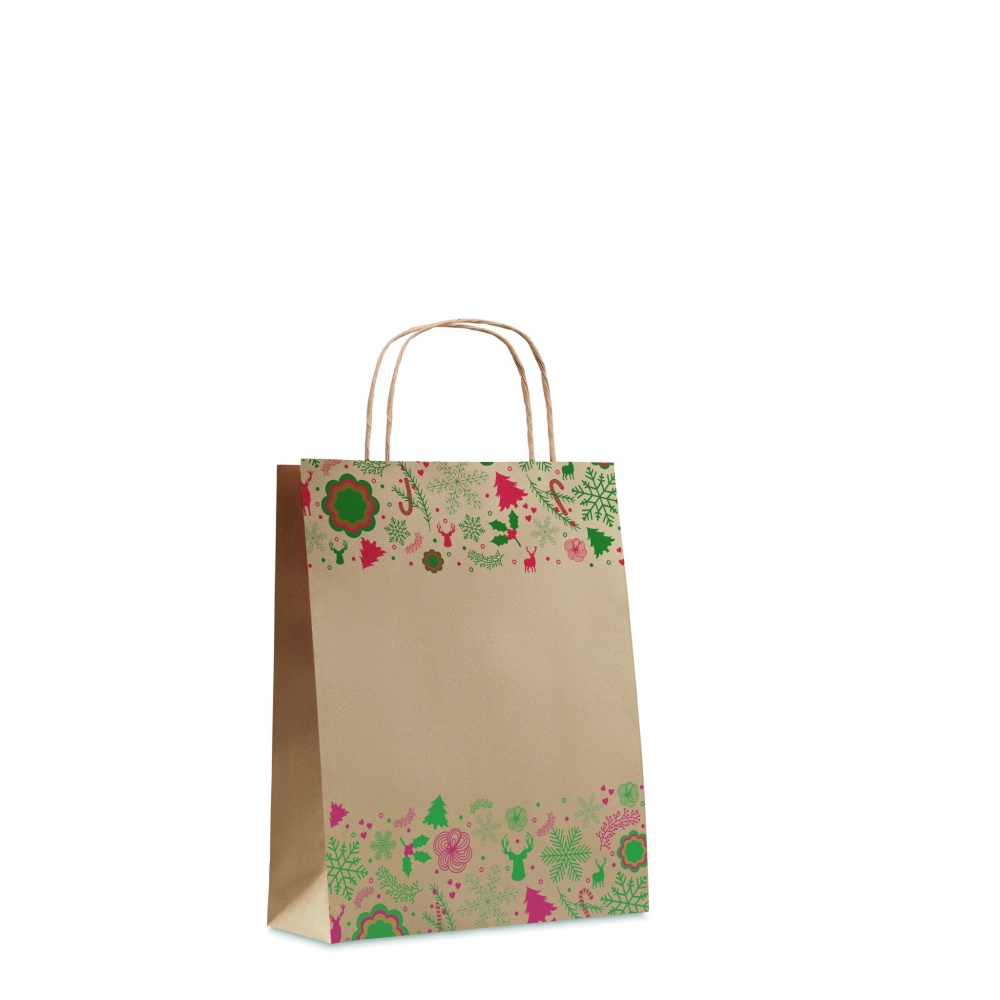 Logo trade promotional products image of: Gift paper bag small