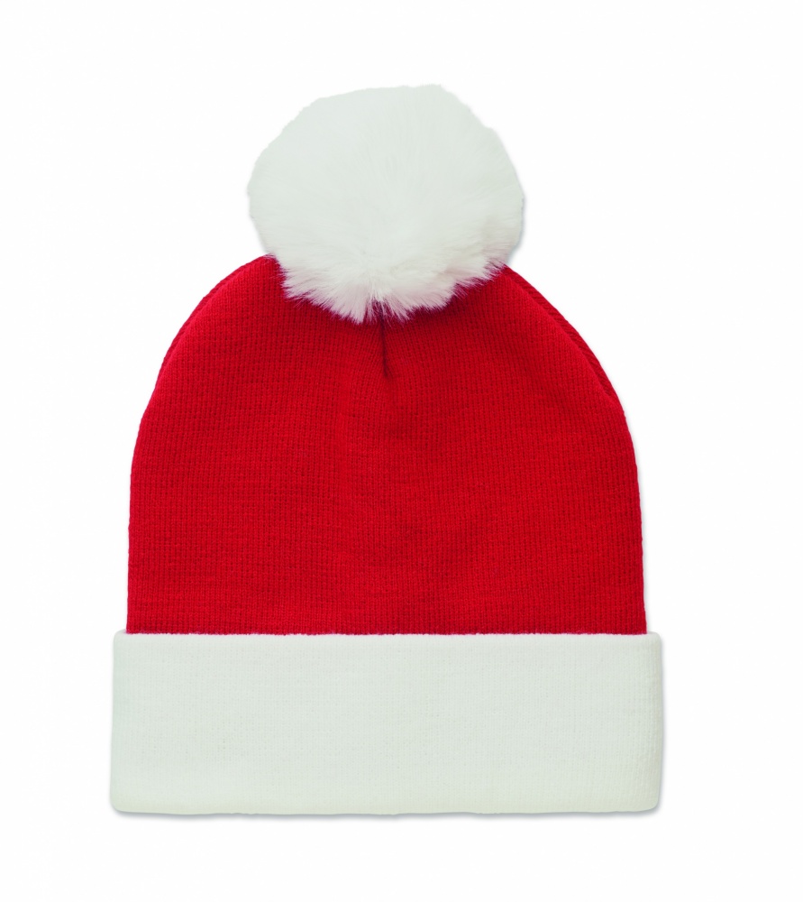 Logo trade promotional merchandise photo of: Christmas knitted beanie