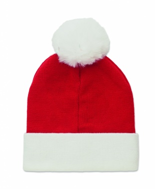 Logo trade promotional products image of: Christmas knitted beanie