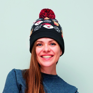 Logotrade promotional item picture of: Christmas knitted beanie