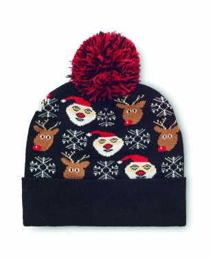 Logotrade business gift image of: Christmas knitted beanie