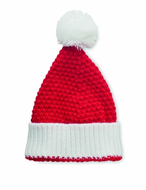 Logo trade promotional giveaways image of: Christmas knitted beanie