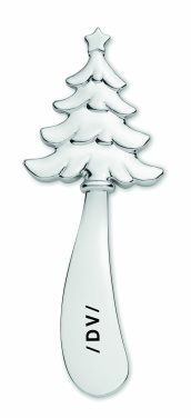 Logo trade promotional merchandise image of: Christmas tree cheese knife