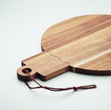 Logo trade promotional merchandise image of: Acacia wood serving board