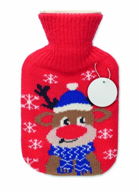 Logo trade promotional giveaways image of: Hot water bottle 250ml