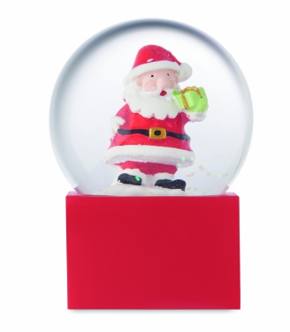 Logo trade advertising products image of: Small snow ball glass ornament