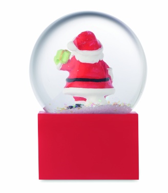 Logotrade promotional gift image of: Small snow ball glass ornament