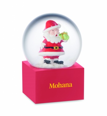 Logo trade advertising products picture of: Small snow ball glass ornament