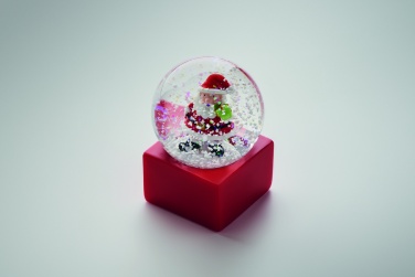 Logotrade promotional giveaways photo of: Small snow ball glass ornament