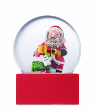 Logotrade promotional item image of: Snow ball glass ornament