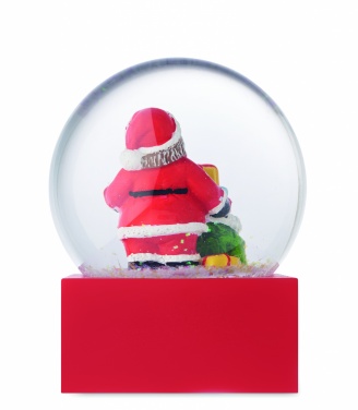 Logotrade promotional giveaway image of: Snow ball glass ornament