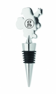 Logo trade corporate gift photo of: Bottle stopper Christmas motif