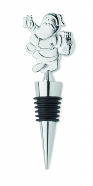 Logo trade promotional merchandise picture of: Bottle stopper Christmas motif