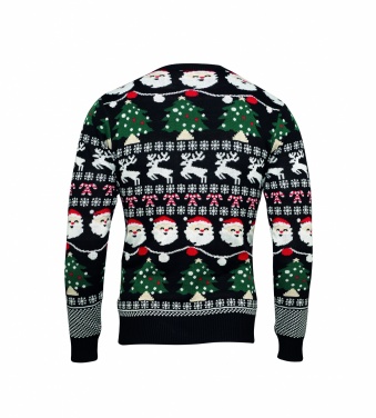 Logo trade corporate gifts picture of: Christmas LED sweater S/M