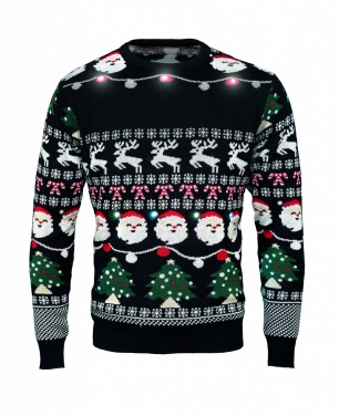 Logo trade promotional items picture of: Christmas LED sweater L/XL