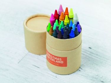 Logo trade promotional items picture of: 30 wax crayons