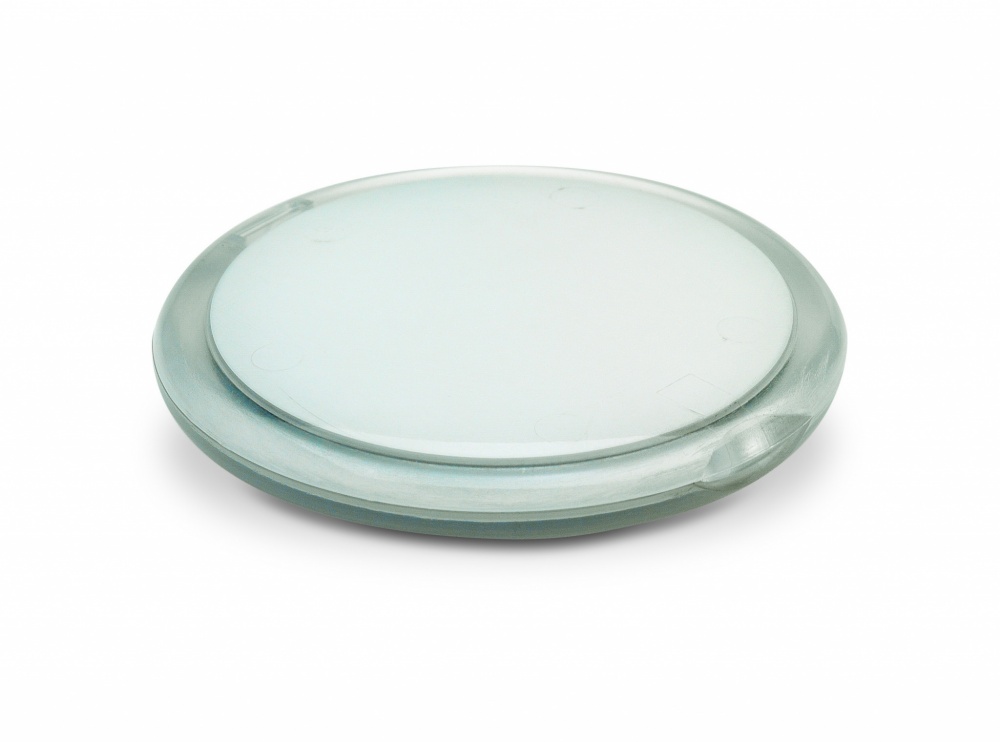 Logo trade promotional product photo of: Rounded double compact mirror