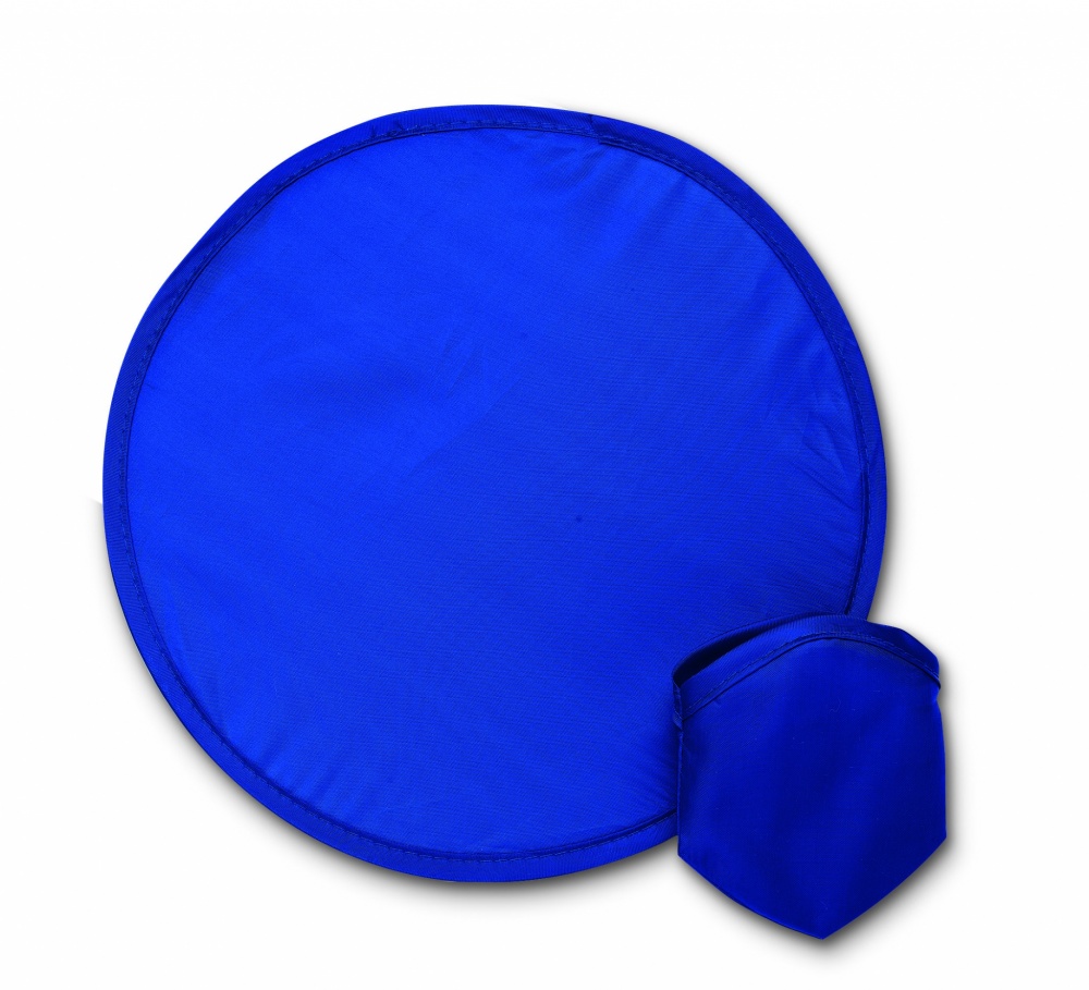 Logo trade promotional giveaways image of: Foldable frisbee in pouch