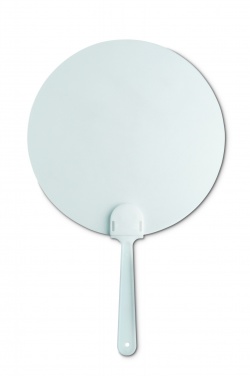 Logo trade promotional item photo of: Manual hand fan