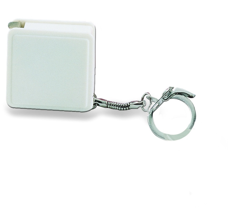 Logotrade advertising product picture of: Key ring w/ flexible ruler 1m