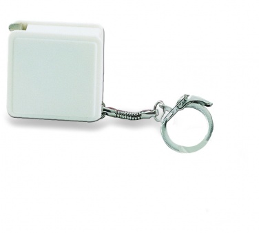 Logo trade promotional products picture of: Key ring w/ flexible ruler 1m