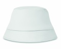 Cotton sun hat 160 gr/m², White