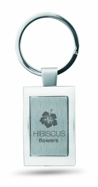 Logo trade promotional merchandise picture of: Metal key ring