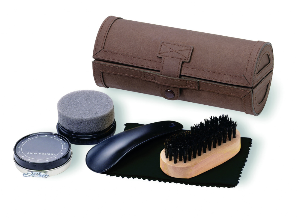 Logo trade promotional item photo of: Shoe polish kit