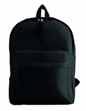 Logo trade promotional merchandise image of: 600D polyester backpack