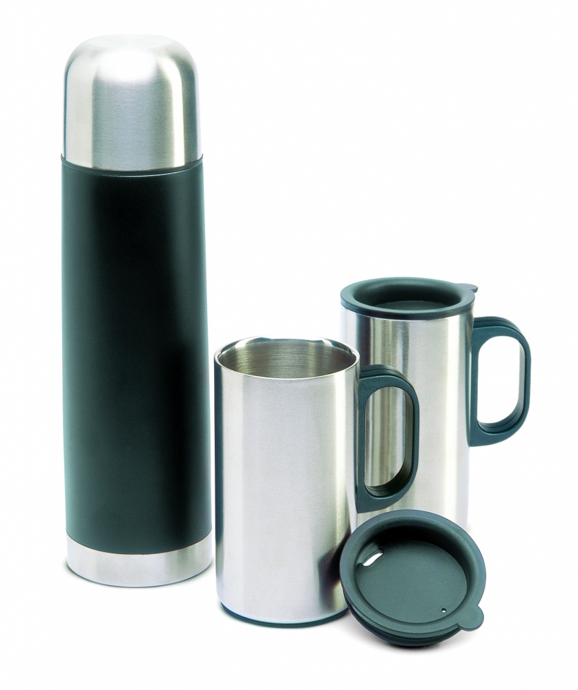 Logotrade promotional merchandise image of: Insulation flask with 2 mugs