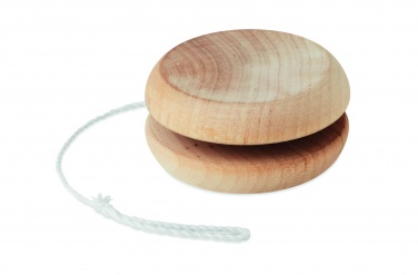 Logo trade promotional merchandise photo of: Wooden yoyo