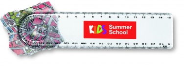 Logo trade promotional merchandise photo of: Ruler with magnifier