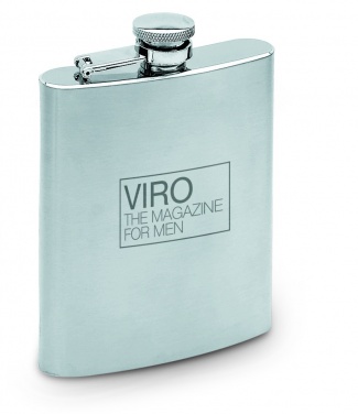 Logotrade promotional product picture of: Slim hip flask 200ml