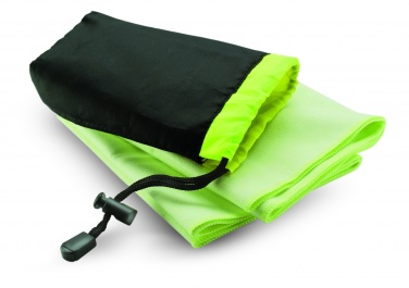 Logotrade corporate gift image of: Sport towel in nylon pouch