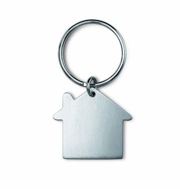 Logo trade promotional gifts picture of: Metal key holder house Lahti