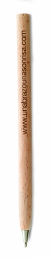 Logotrade promotional merchandise image of: Wooden ball pen