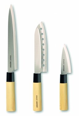 Logo trade promotional giveaway photo of: Japanese style knife set