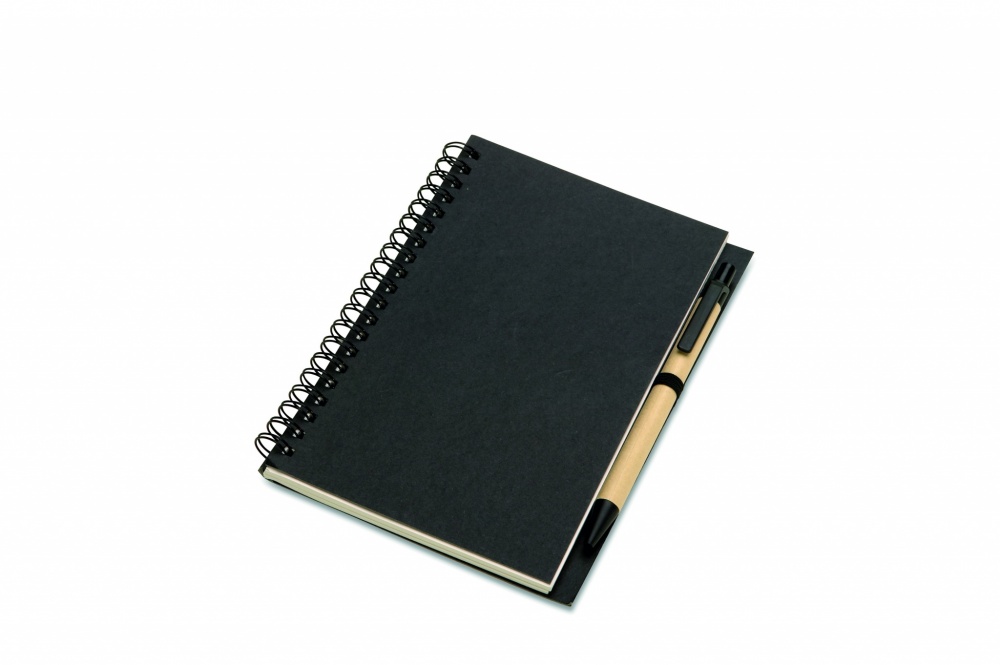 Logotrade business gift image of: B6 Recycled notebook with pen