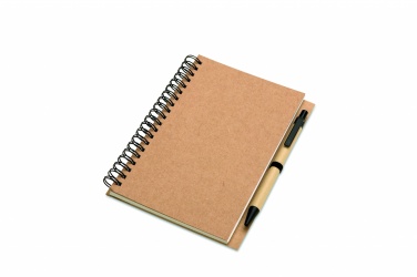 Logotrade promotional gift picture of: B6 Recycled notebook with pen