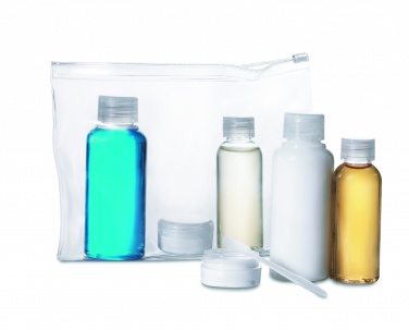 Logo trade corporate gift photo of: Travelling pouch with bottles