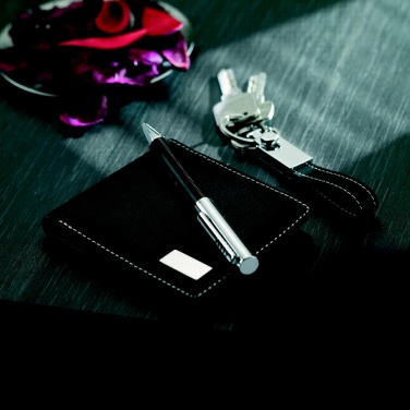 Logotrade promotional gift picture of: Ball pen key ring and wallet Lappeenranta