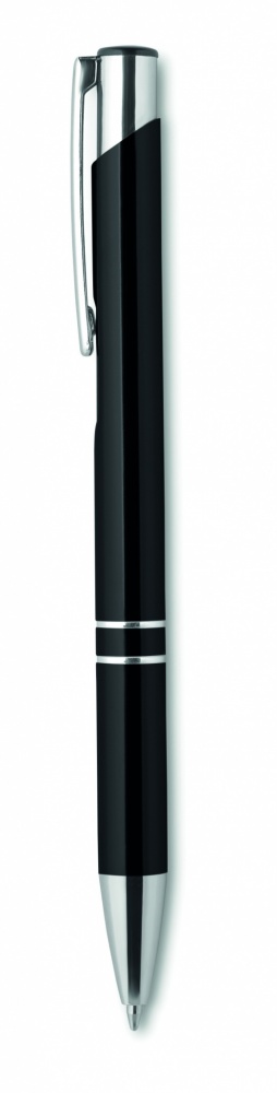 Logotrade promotional merchandise picture of: Push button pen with black ink