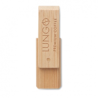 Logotrade promotional item picture of: Bamboo USB    16GB