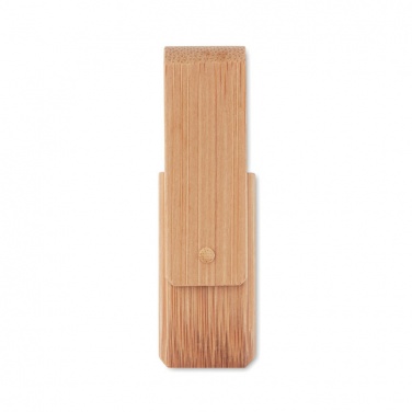 Logo trade promotional gifts image of: Bamboo USB    16GB