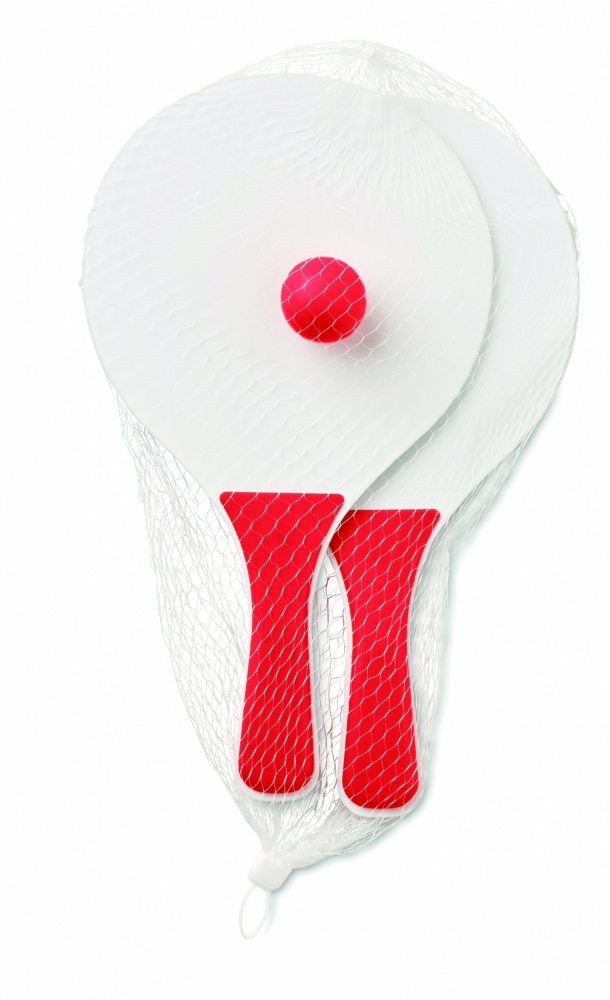 Logo trade promotional gifts picture of: Small Beach tennis set