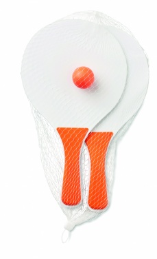 Logo trade promotional gift photo of: Small Beach tennis set