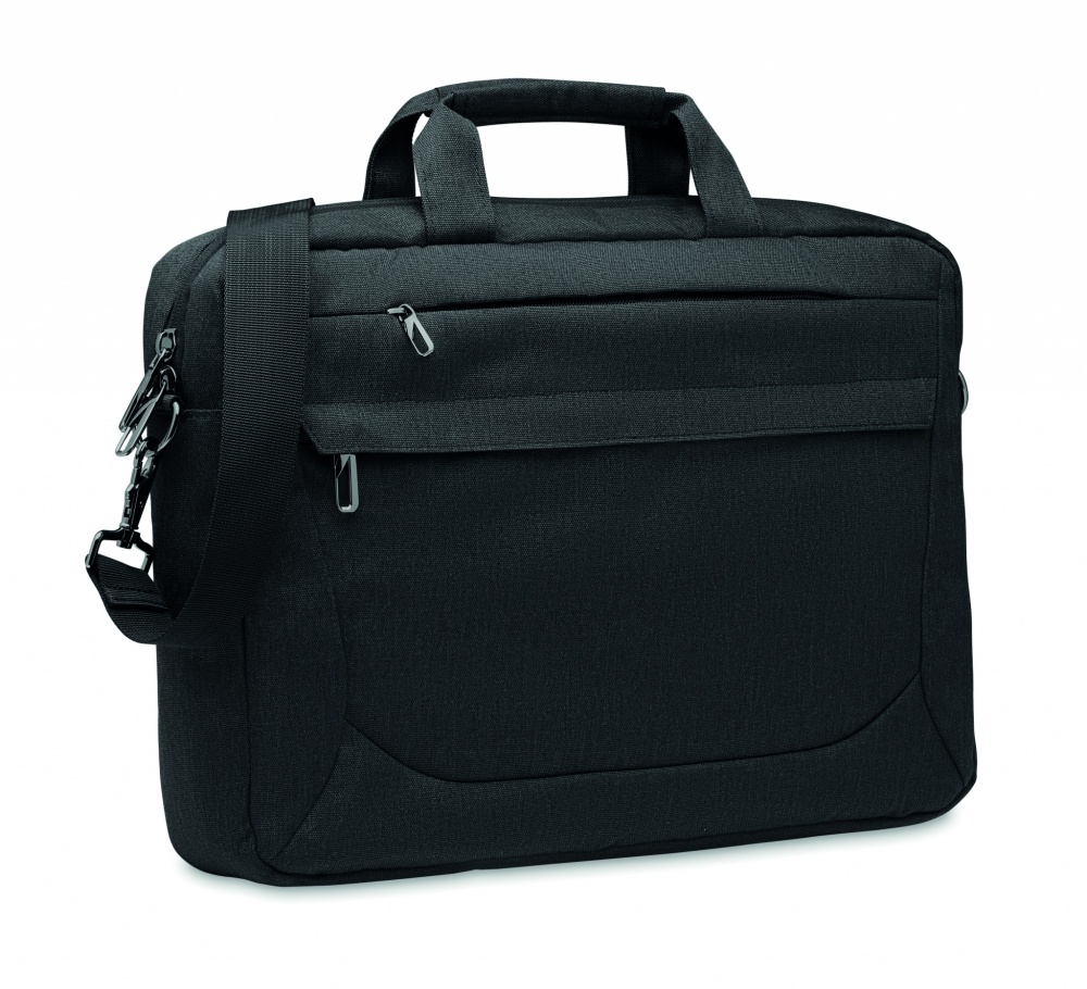 Logo trade promotional item photo of: 600 RPET laptop bag