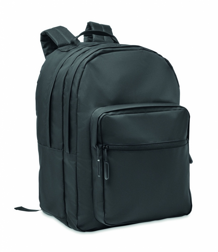 Logo trade promotional gift photo of: 300D RPET laptop backpack