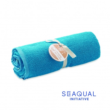 Logo trade corporate gift photo of: SEAQUAL® towel 100x170cm