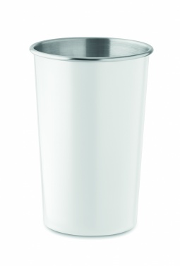 Logo trade promotional items image of: Recycled stainless steel cup